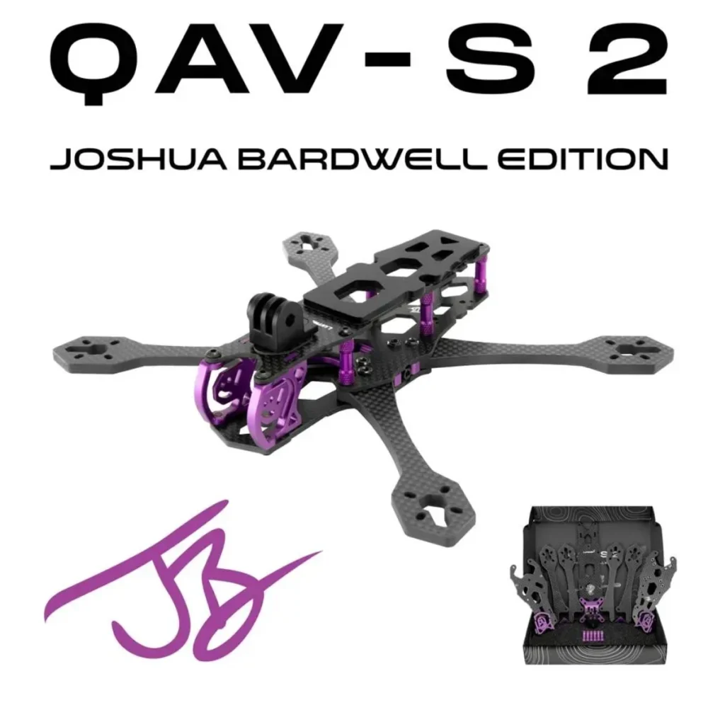 Lumenier QAV-S 2 Joshua Bardwell SE 5 inch Frame Kit