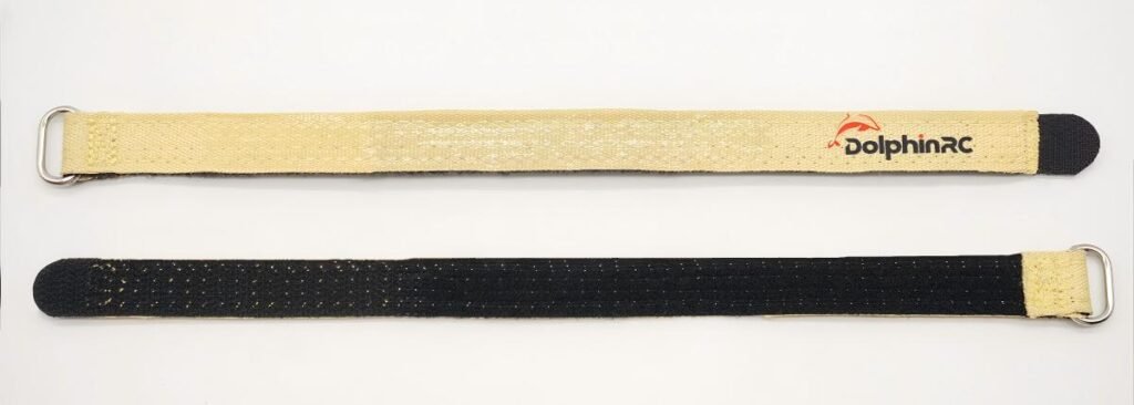 display of battery strap