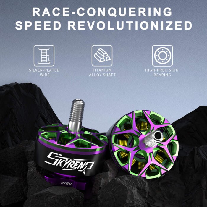 Dolphinrc SkyRend 2207 Brushless Motor -1950KV 2100KV